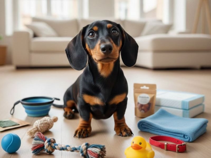 qué comprar al adoptar un cachorro