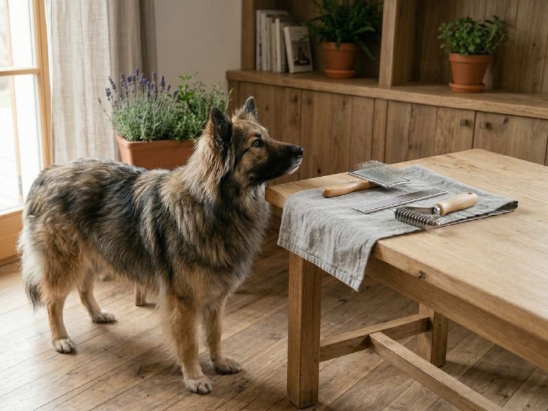 Cepillos para perros según el tipo de pelo en primavera