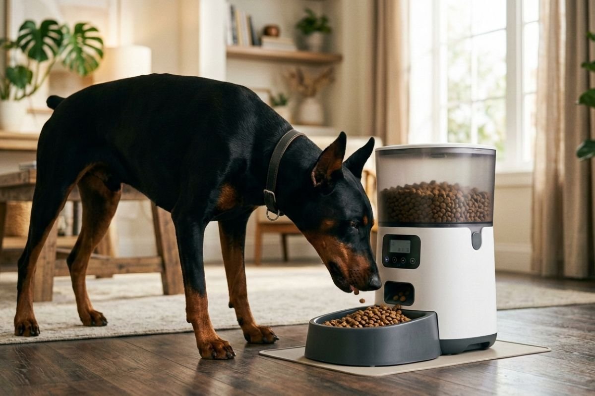 comedero automático para perros