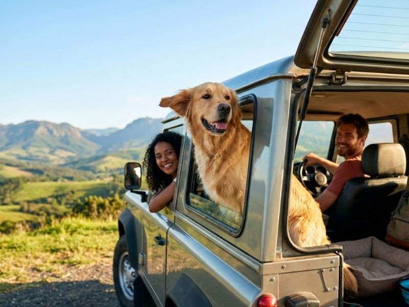 viajar con tu perro de forma segura