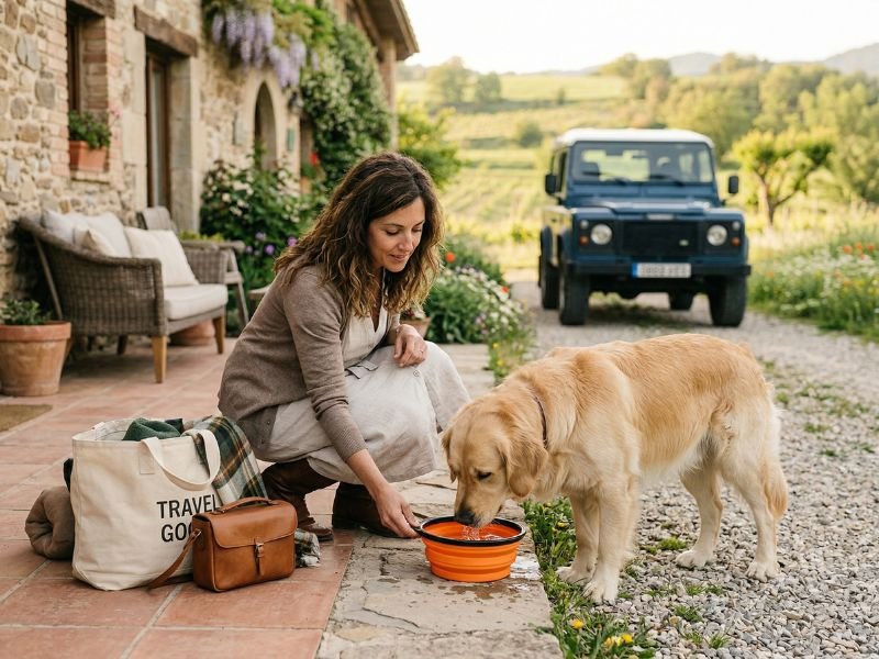 accesorios de viaje para perros