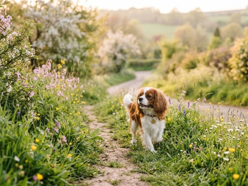 alergias de primavera en perros