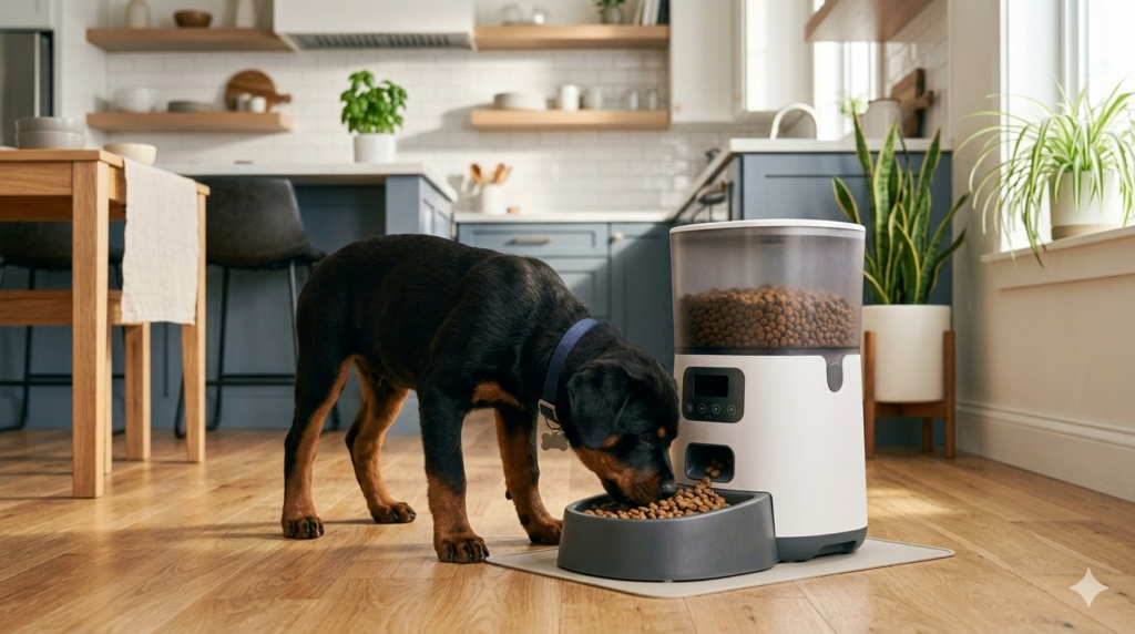 comedero automático para perros