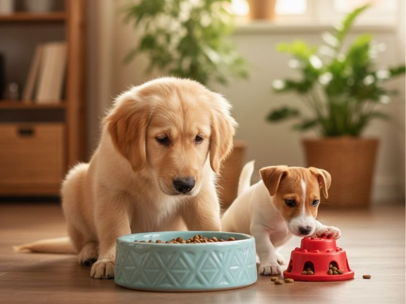 cuantas veces debe comer un cachorro