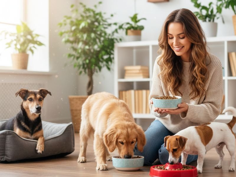 cuantas veces debe comer un cachorro