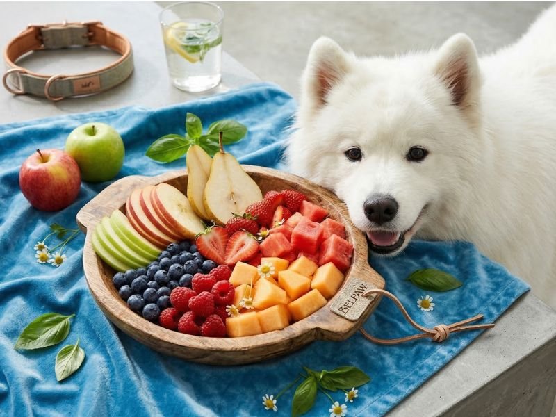qué frutas pueden comer los perros