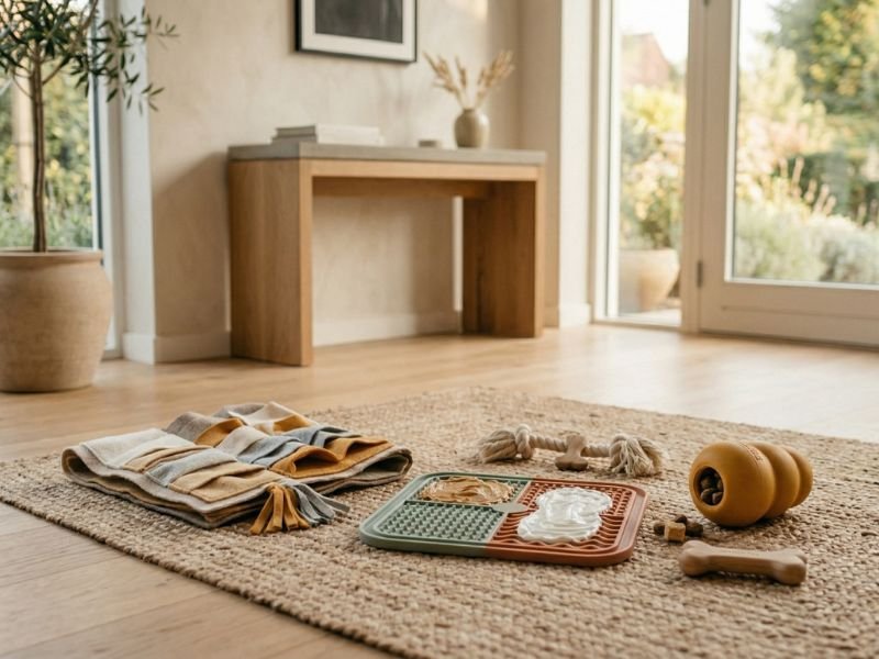 tipos de juguetes de enriquecimiento para perros