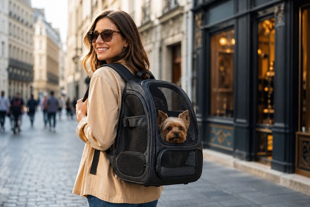 Mochilas para transportar perros pequeños