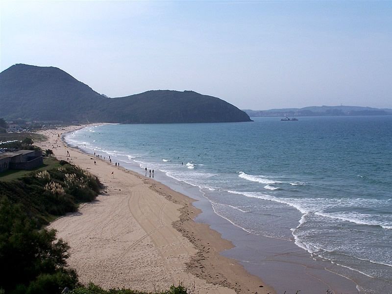 Playa de Berria, Santoña