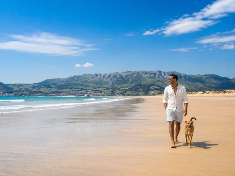 Playa de Berria, Santoña