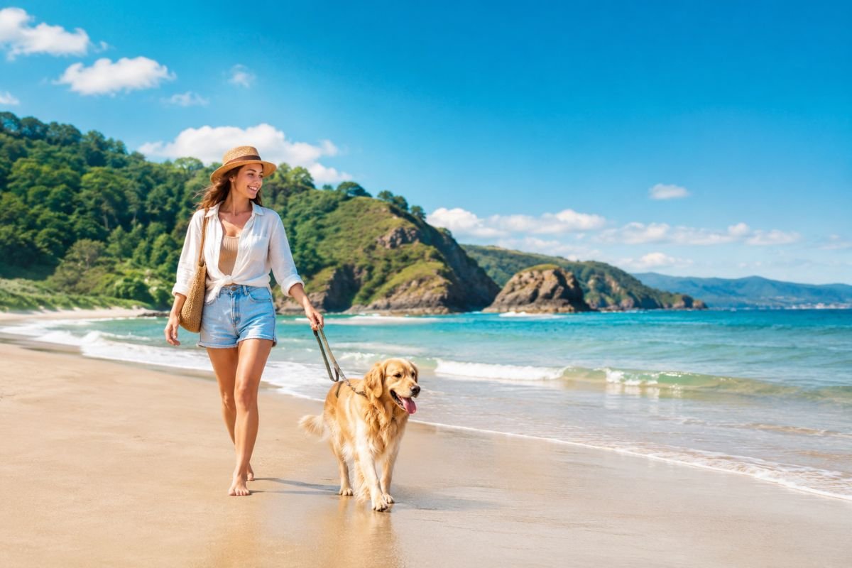 Playa con perro en verano qué revisar antes de ir