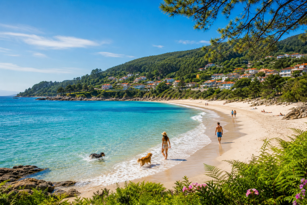 Playa para perros en Galicia
