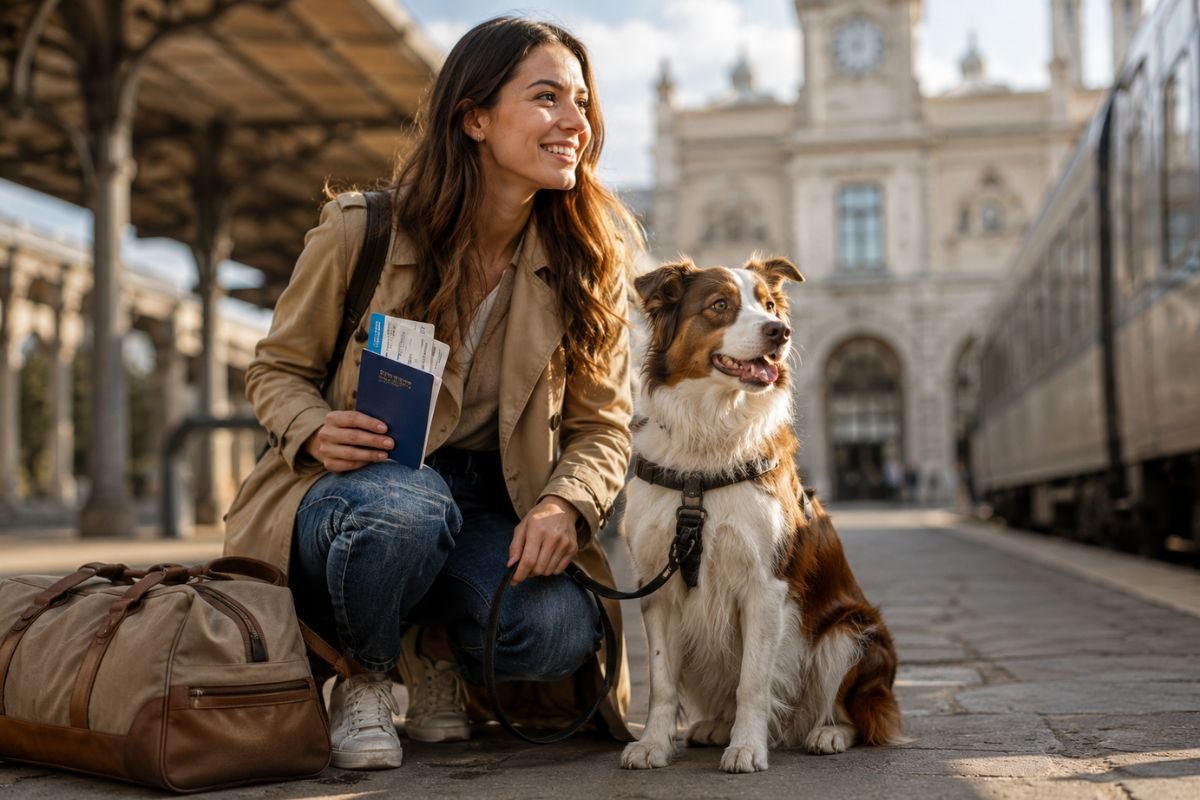 Viajar con perro por Europa con documentación preparada. Normativa para viajar con perros en Europa.