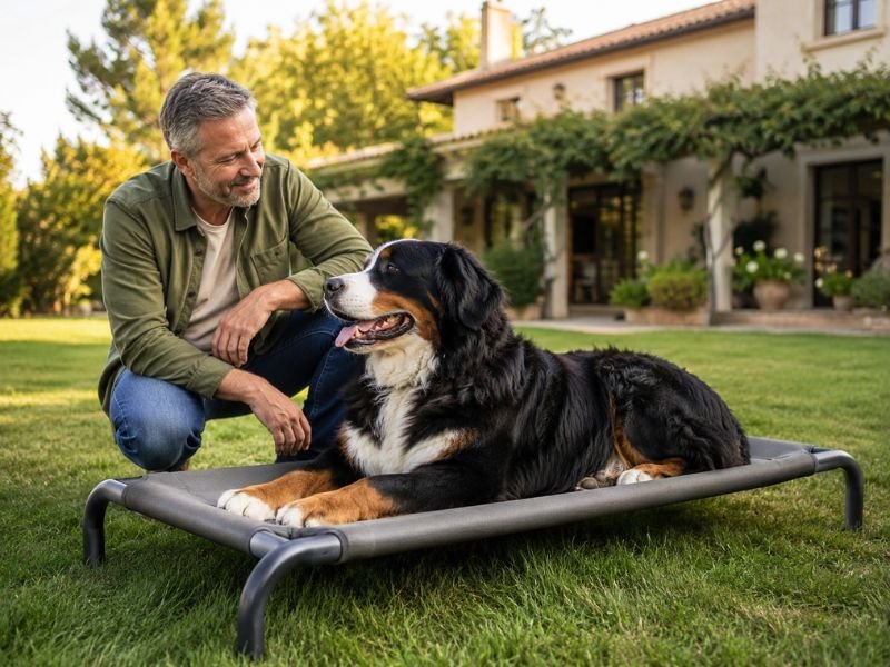 camas elevadas para perros