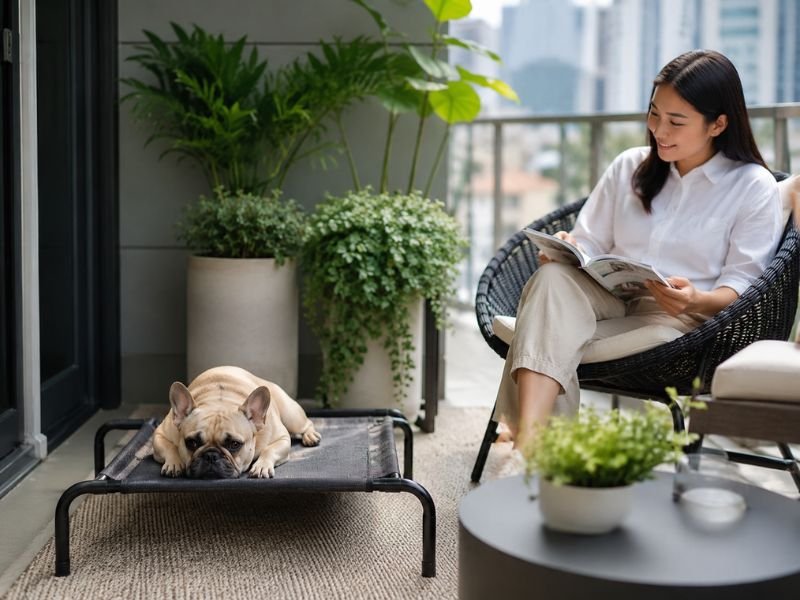 camas elevadas para perros