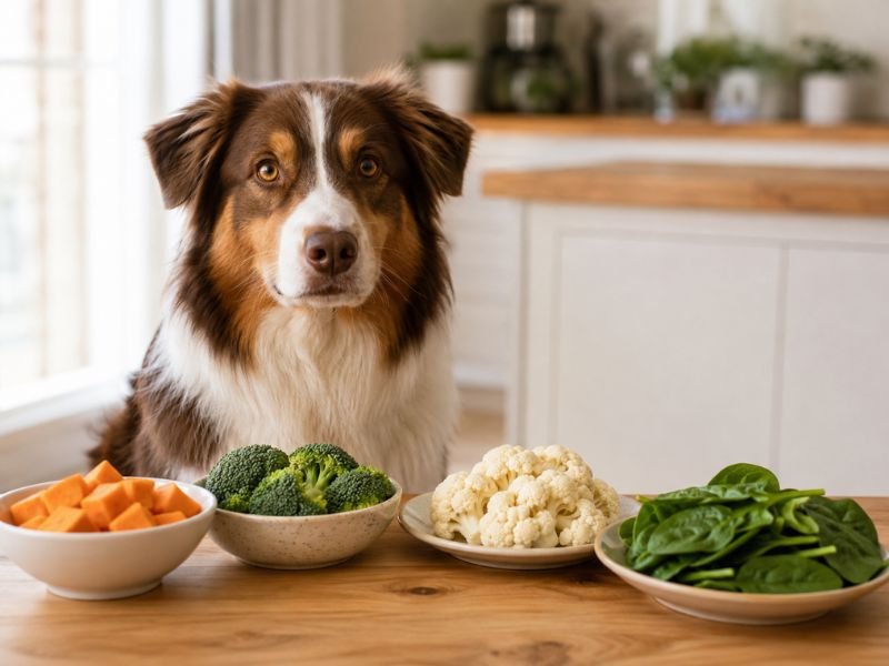 qué verduras pueden comer los perros