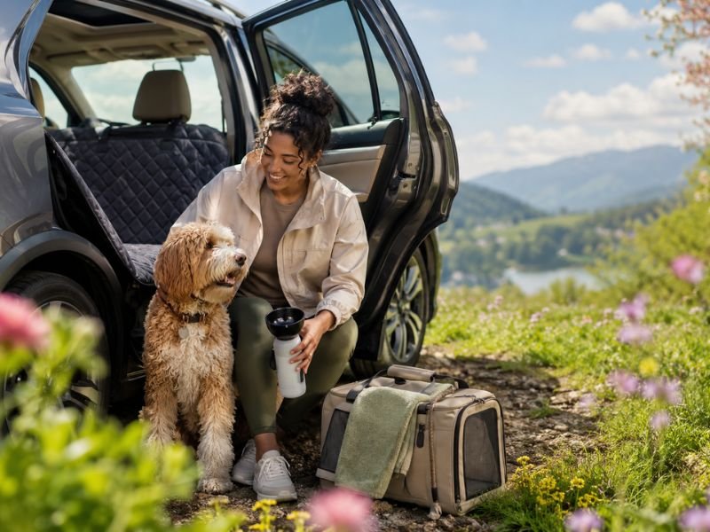 spring dog travel essentials